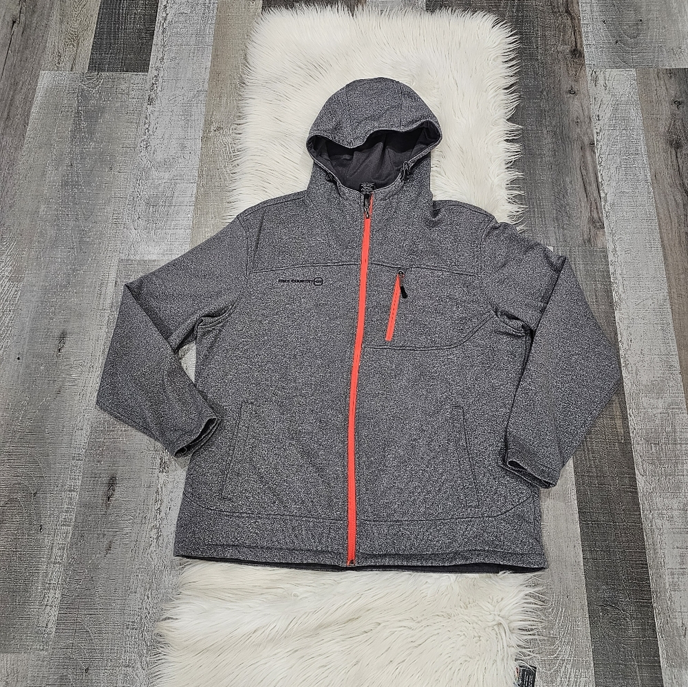 Free country outdoors  hooded zipper jacket